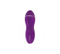 Ovo W1 Silicone Bullet Waterproof Violet And Chrome  